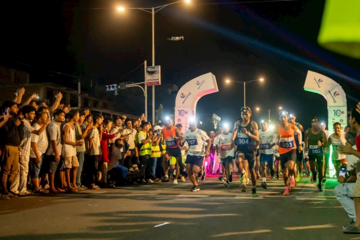 nepalgunj 10 km night run