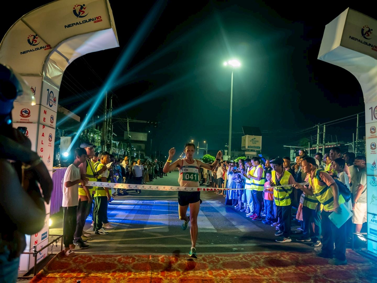 nepalgunj 10 km night run