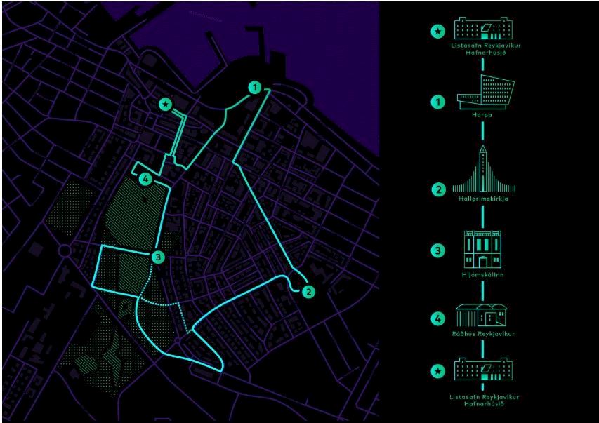 Northern Lights Run 路线图