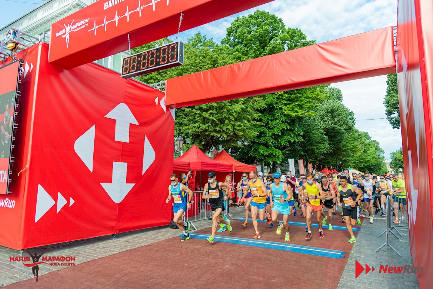 nova poshta odesa half marathon