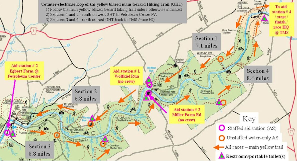 oil creek state park bike trail