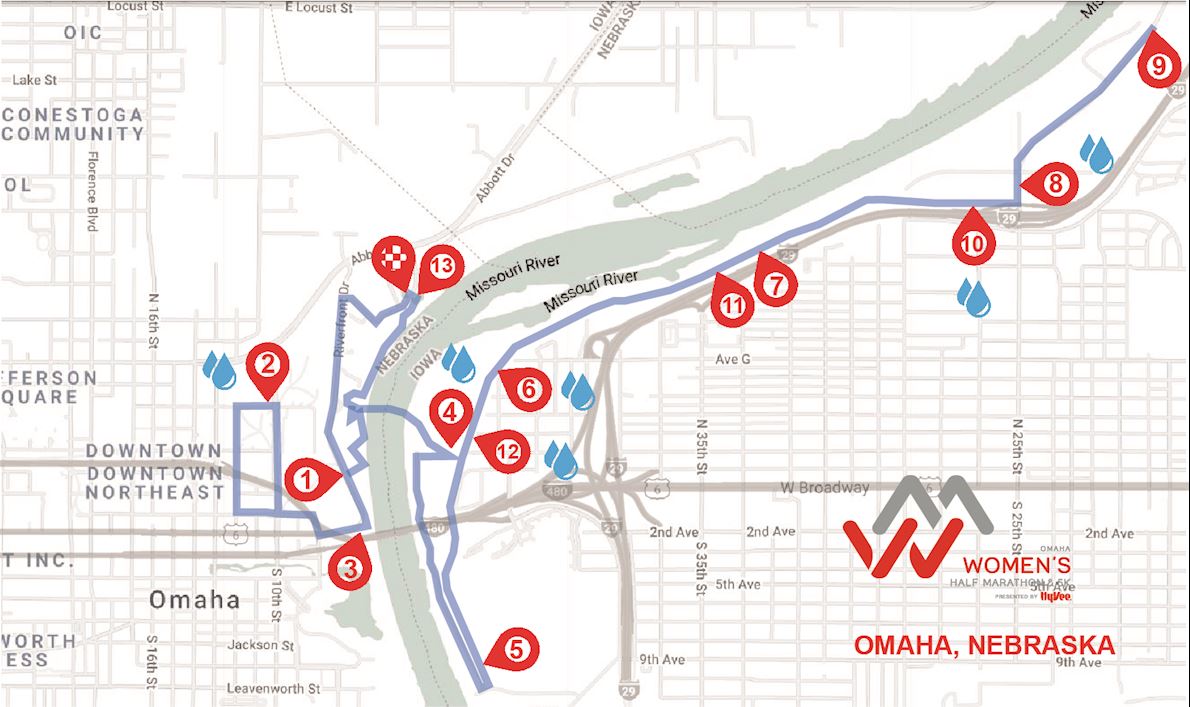 Omaha Women's Half Marathon & 5K, 23 May 2021 World's Marathons