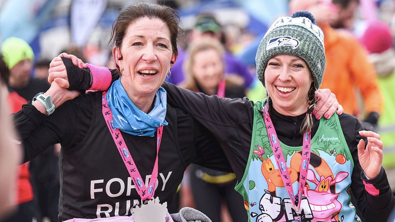 on london half marathon at queen elizabeth olympic park