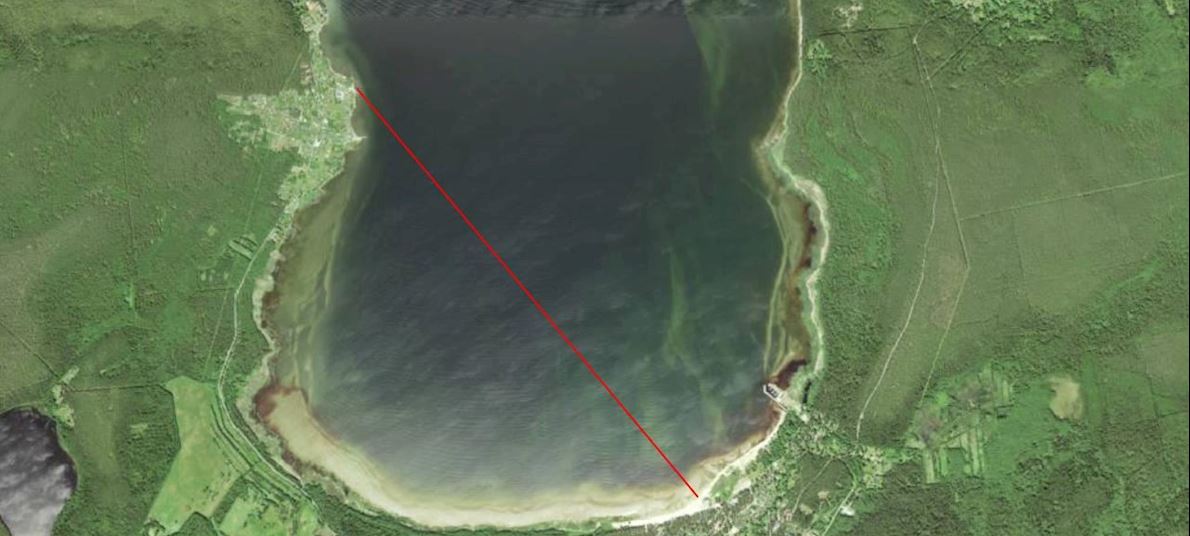 Open Water Estonia - Käsmu MAPA DEL RECORRIDO DE