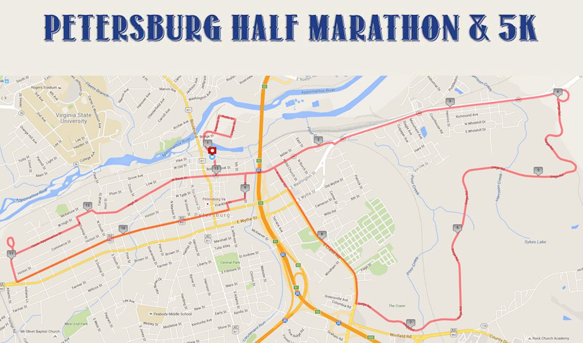 Petersburg Half Marathon & 5K, 06 Apr 2024 World's Marathons