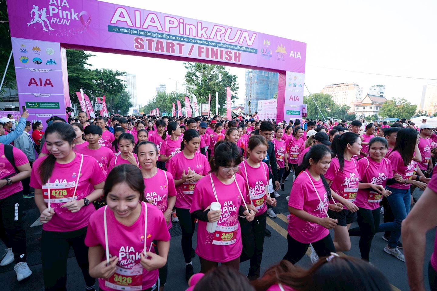 pink run phnom penh