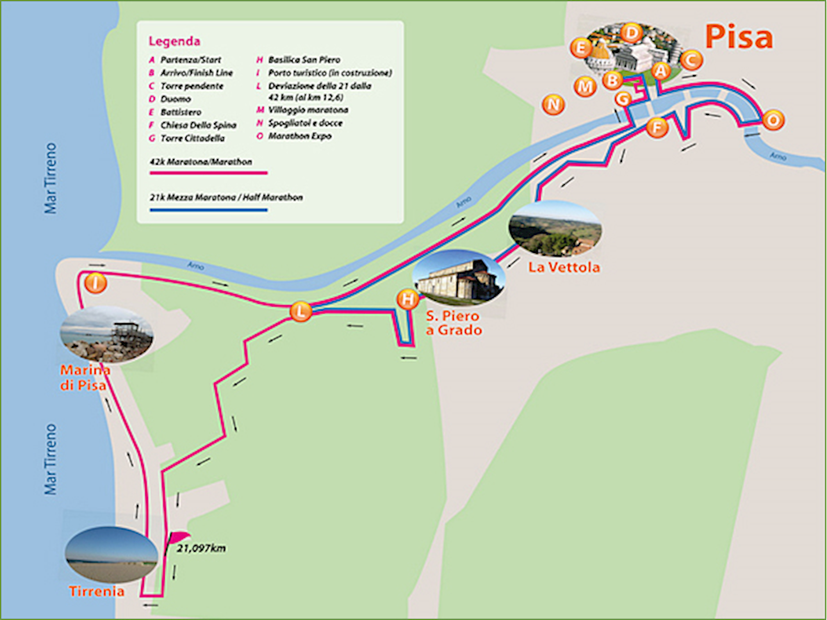 Cetilar Pisa Marathon, 18 Dec 2022 World's Marathons