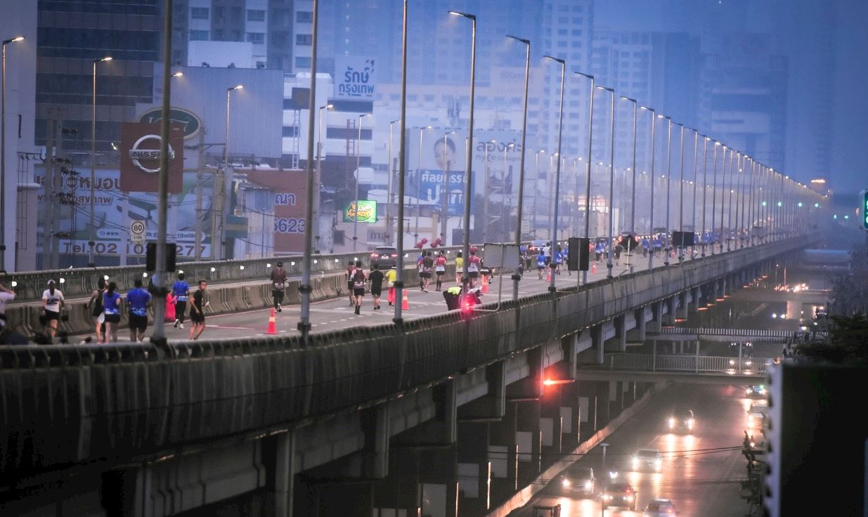 police run bangkok