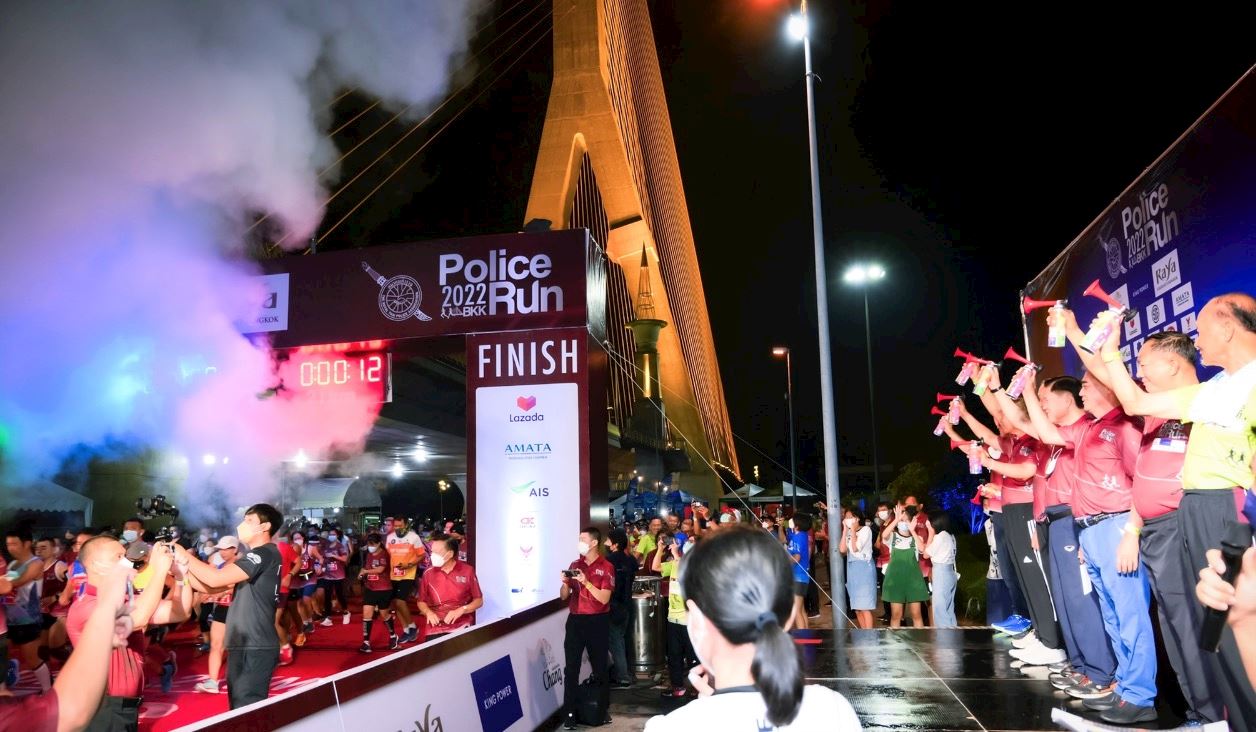 police run bangkok