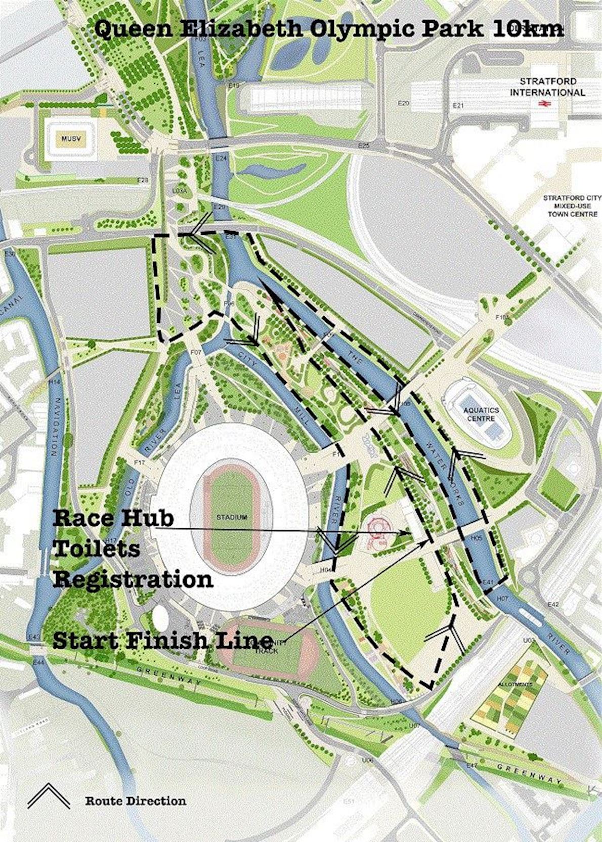 The Mornington Chasers Regents Park Grand Prix 10K Winter Series - Race 4 MAPA DEL RECORRIDO DE