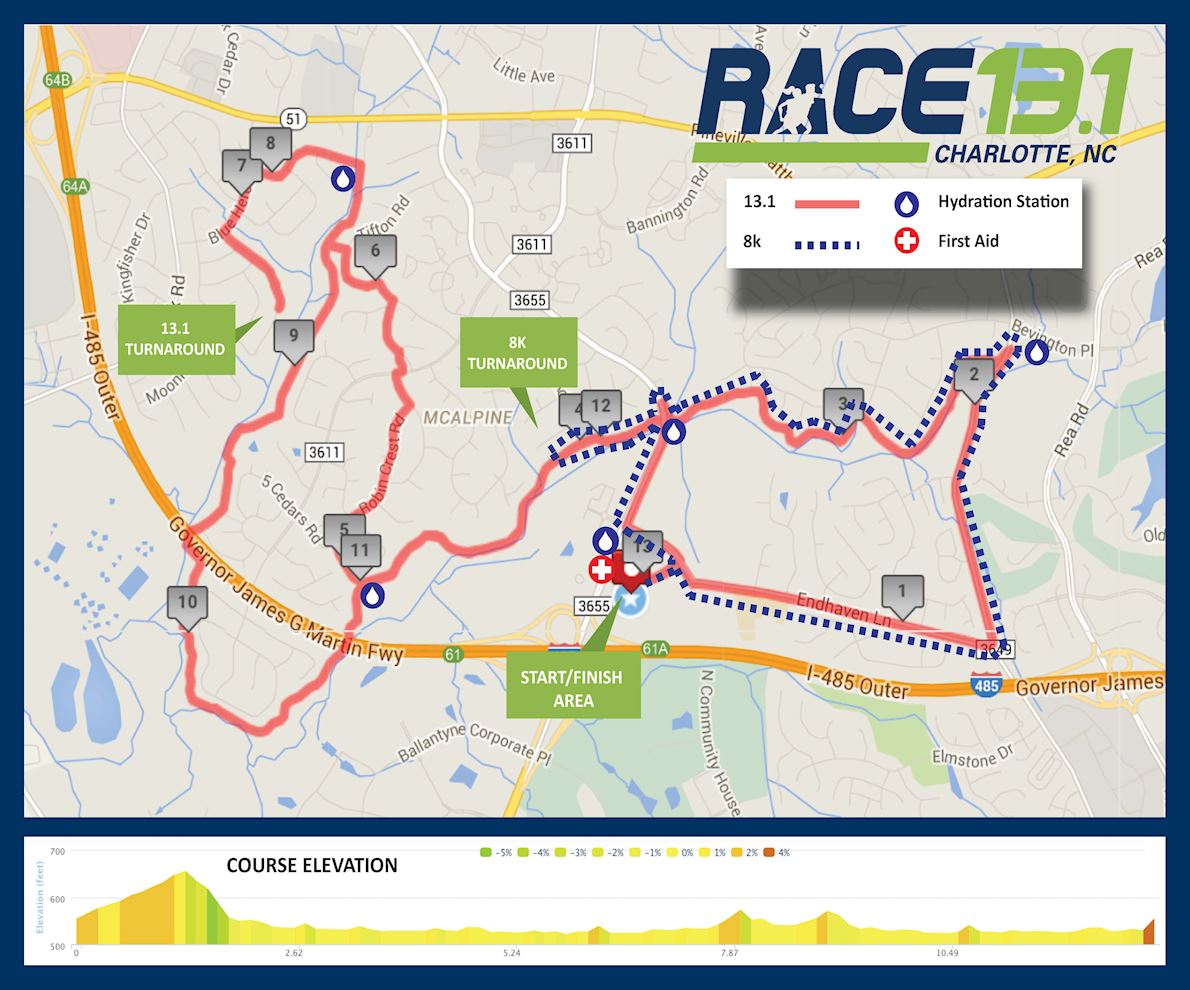 Race 13.1 Charlotte, NC, 21 Sep 2019 World's Marathons