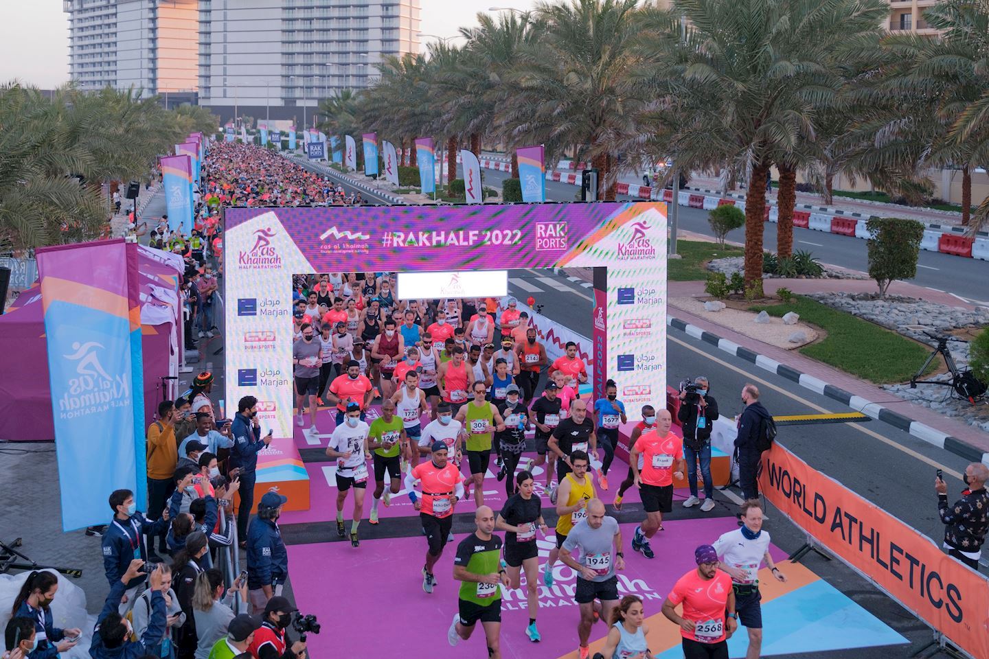 Ras Al Khaimah Half Marathon, 18 2月 2023 World's Marathons