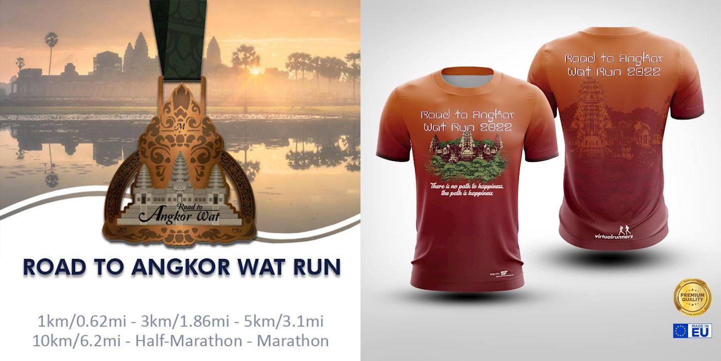 road to angkor wat virtual run