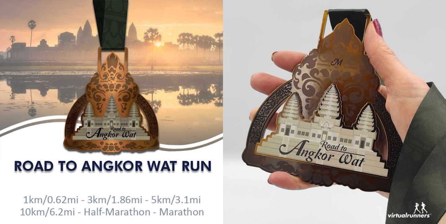 road to angkor wat virtual run