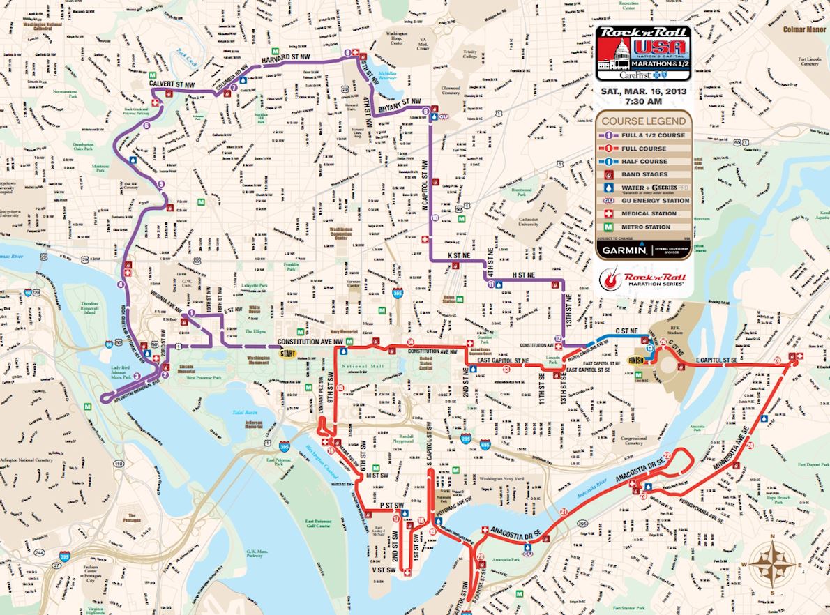 Rock 'n' Roll Washington DC Marathon, Mar 28 2020 World's Marathons