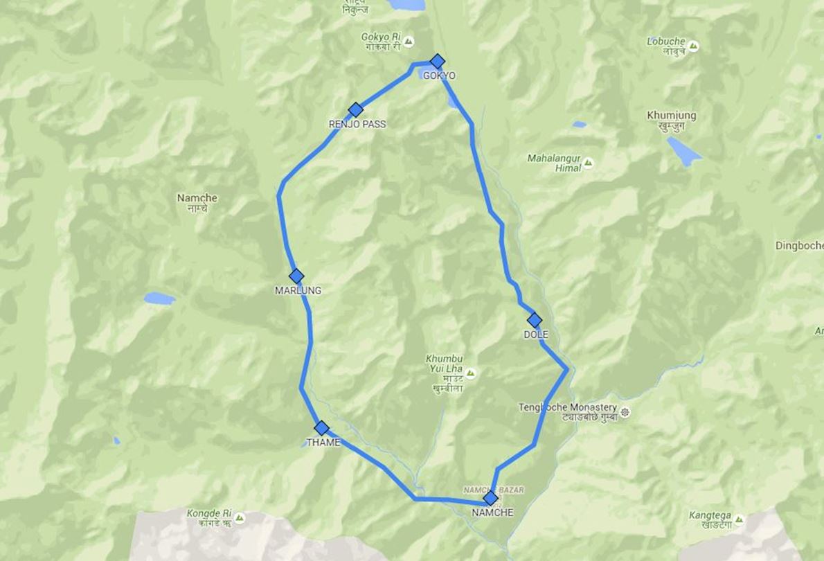 Royal Penguin Ultra Marathon MAPA DEL RECORRIDO DE