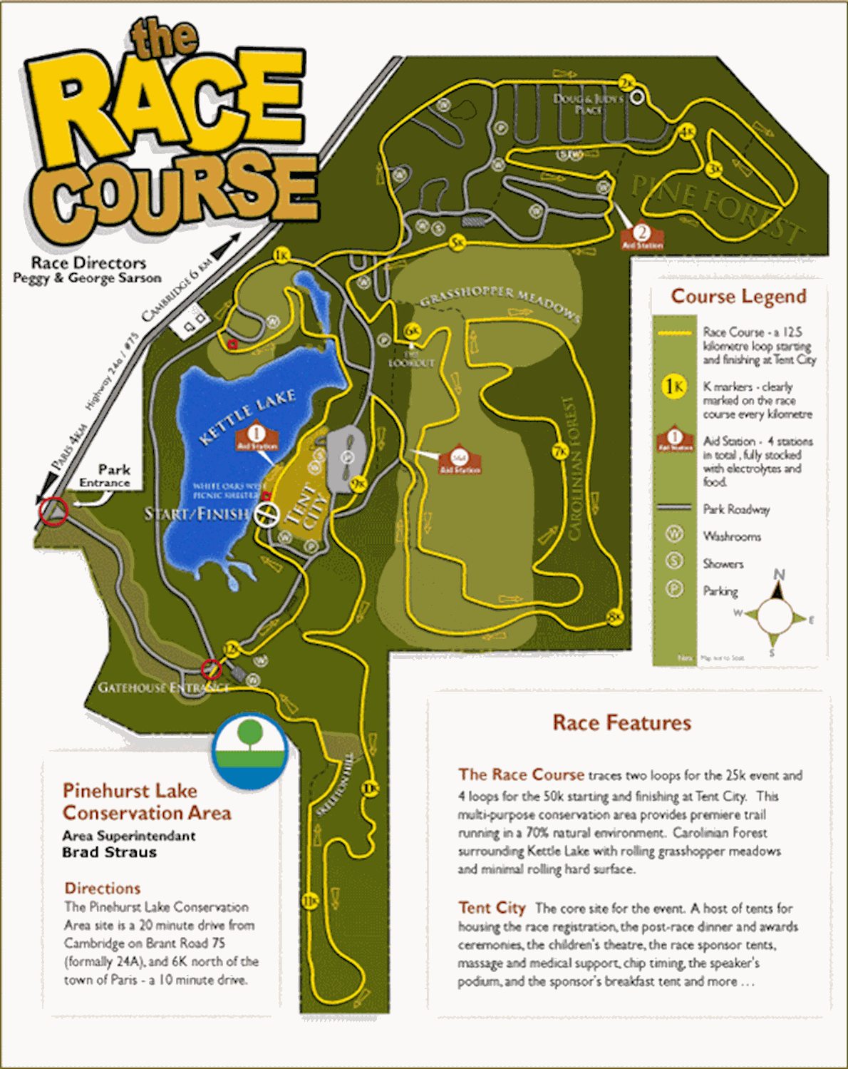 Run for the Toad MAPA DEL RECORRIDO DE