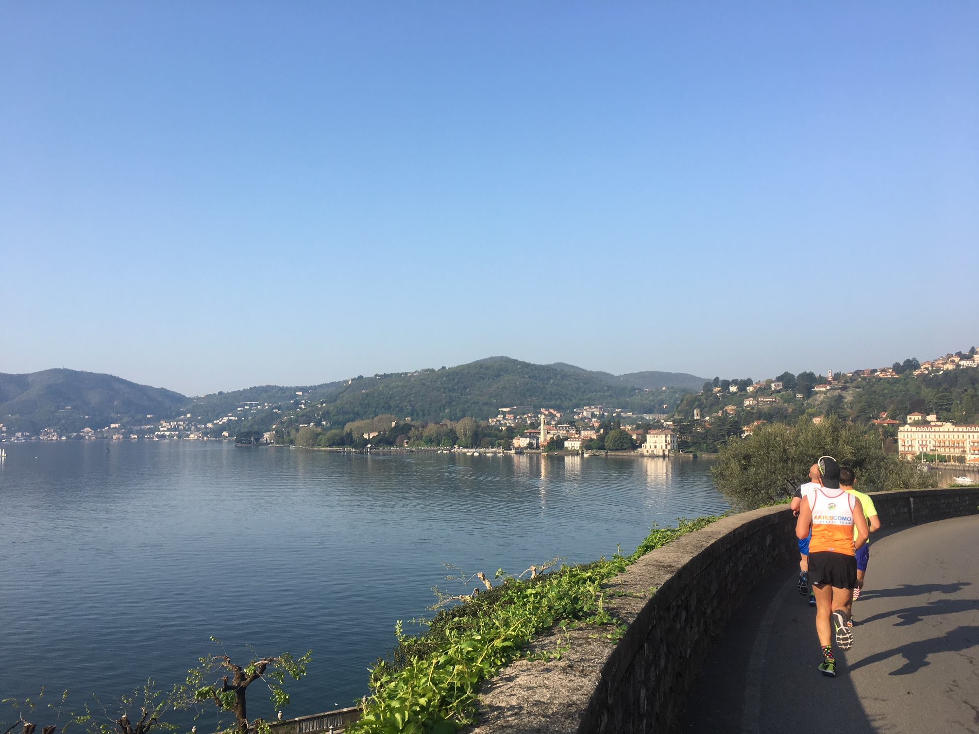 run in como