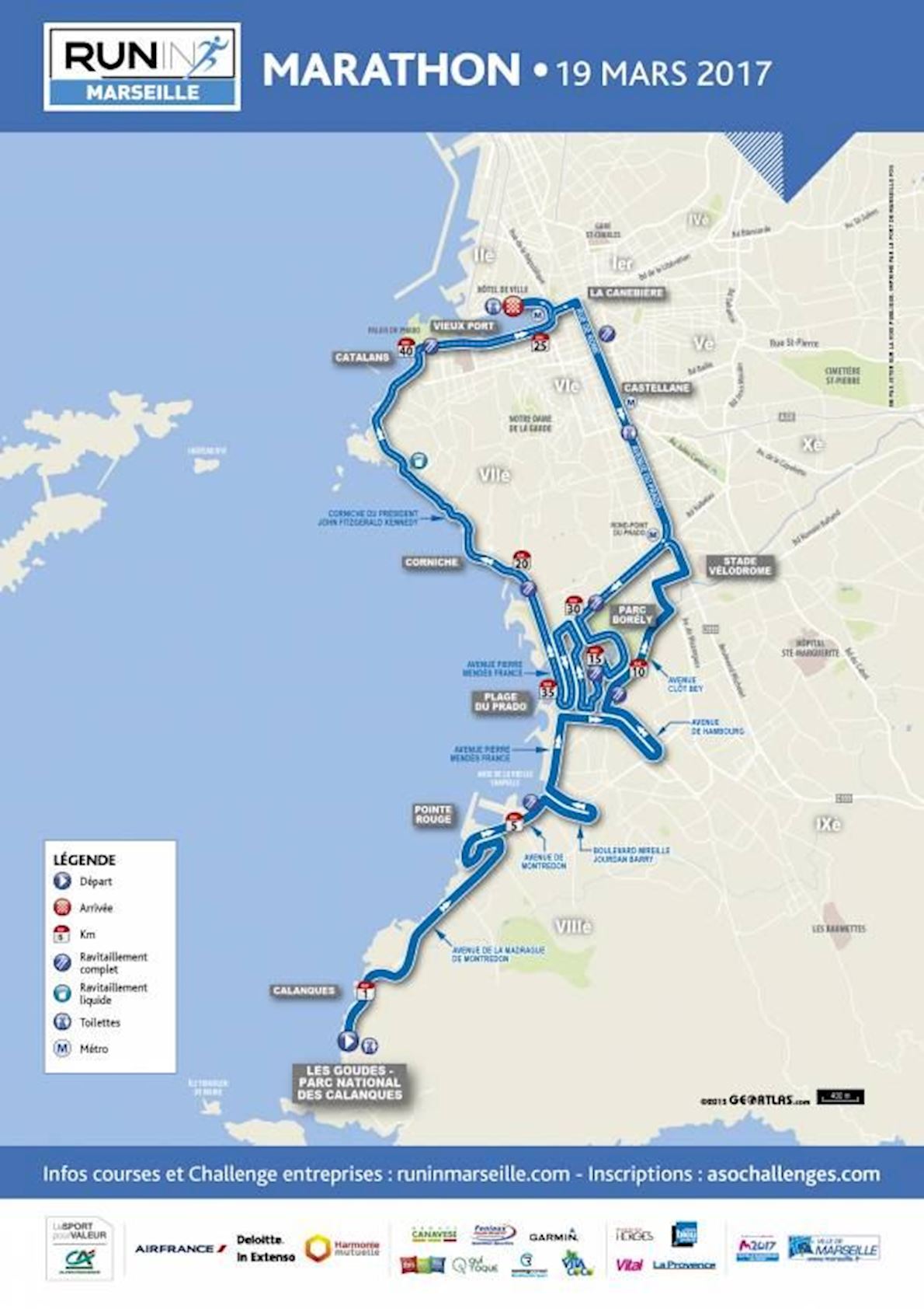 Run in Marseille, Apr 12 2020 | World's Marathons