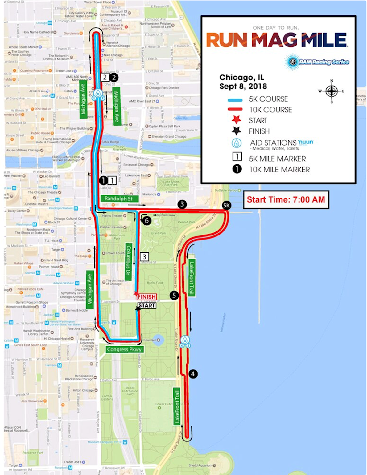 Run Mag Mile 10K & 5K, 09 Sep 2023 World's Marathons