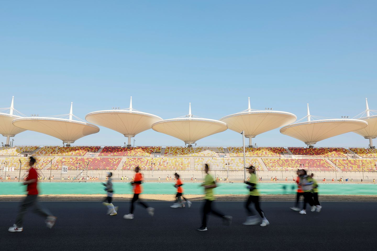 run the track shanghai f1 half marathon