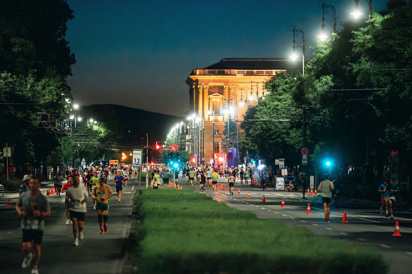 running in the light