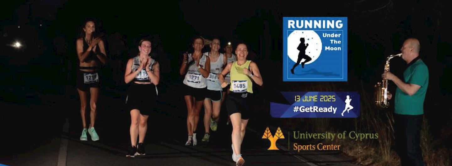 running under the moon