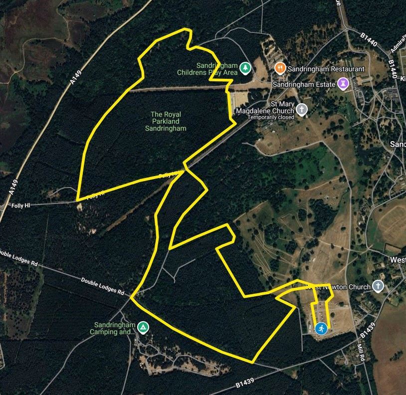 Sandringham 24h Race MAPA DEL RECORRIDO DE