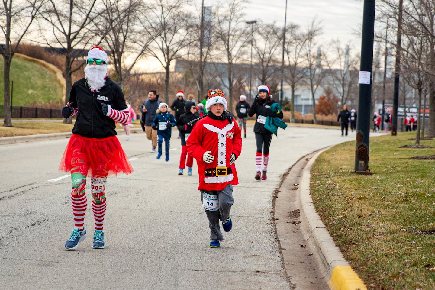 santa hustle chicago
