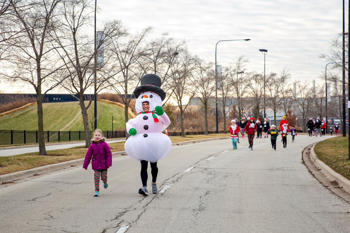 santa hustle chicago