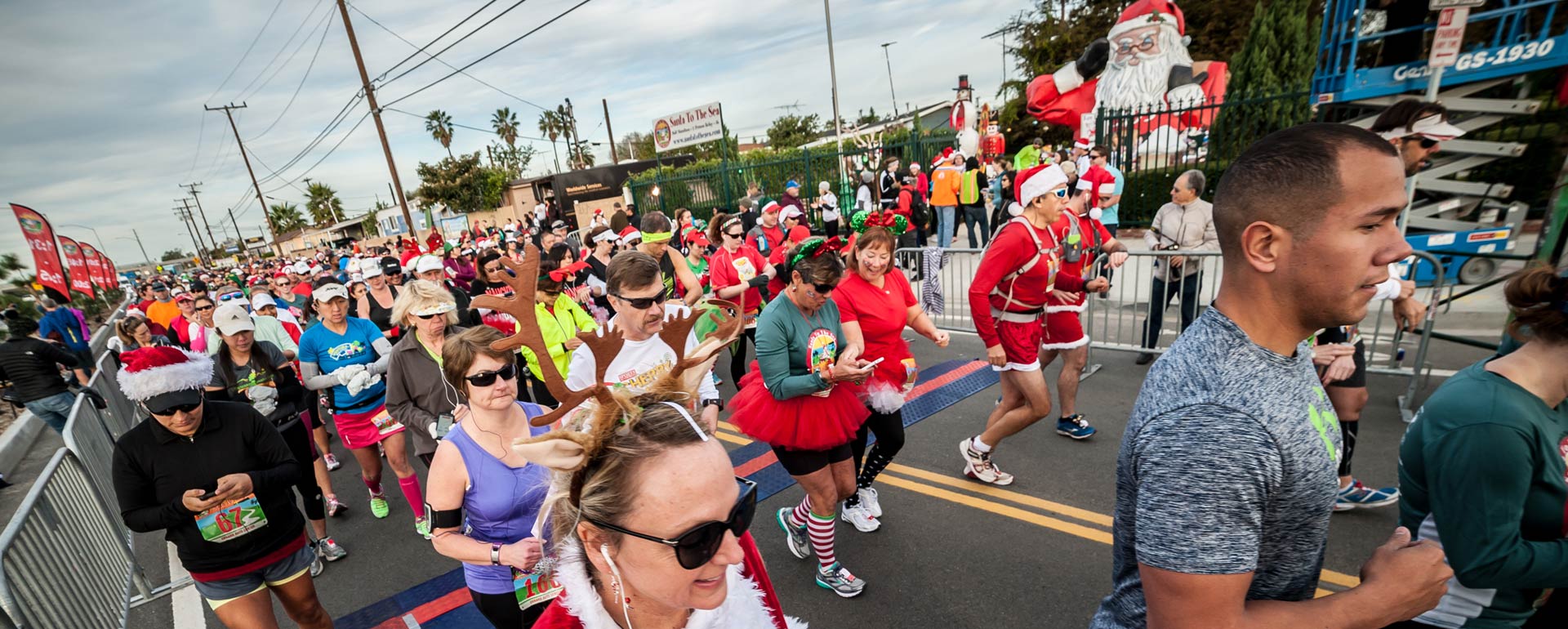 santa to the sea half marathon