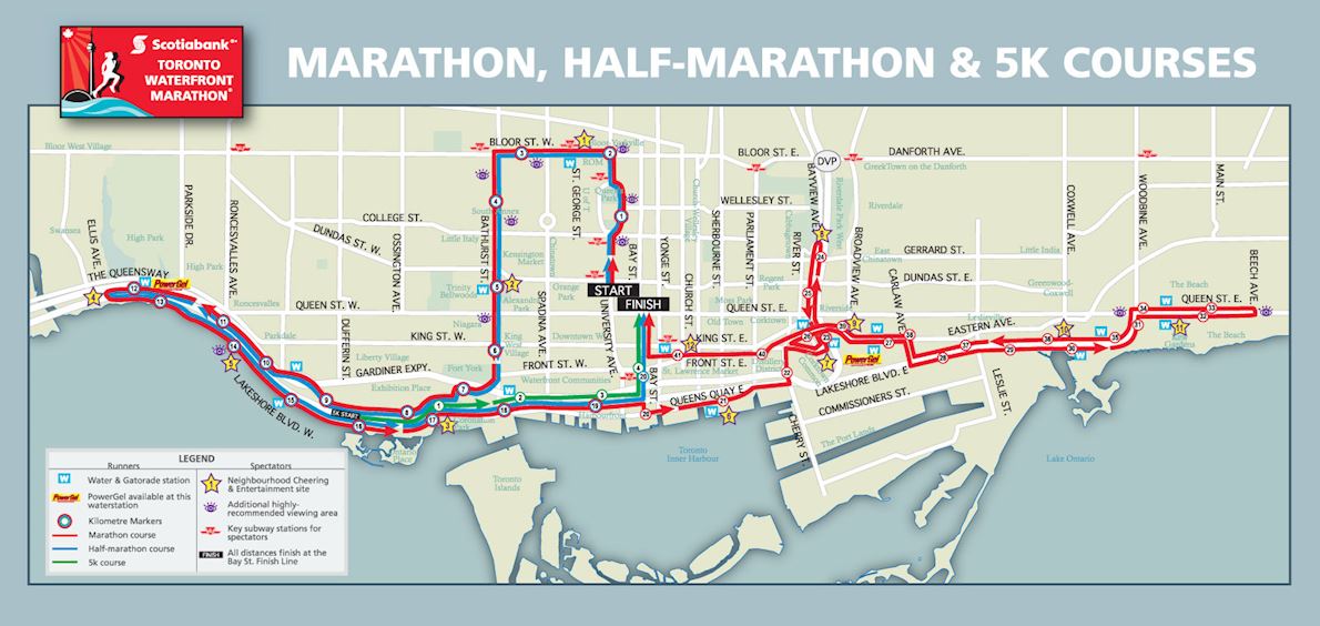 Scotiabank Toronto Waterfront Marathon, Oct 20 2019