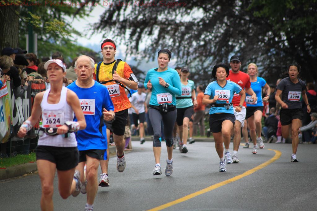 scotiabank vancouver half marathon 5k run walk