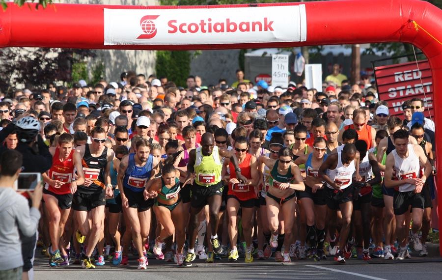 scotiabank vancouver half marathon