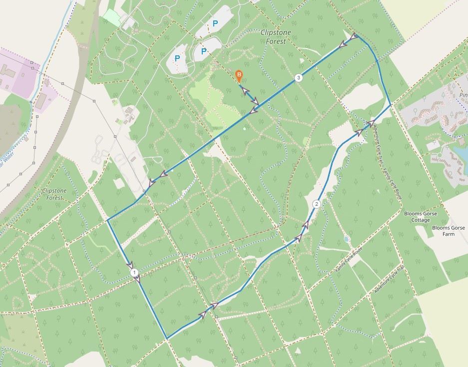 Sherwood Christmas 10K & 5K Route Map