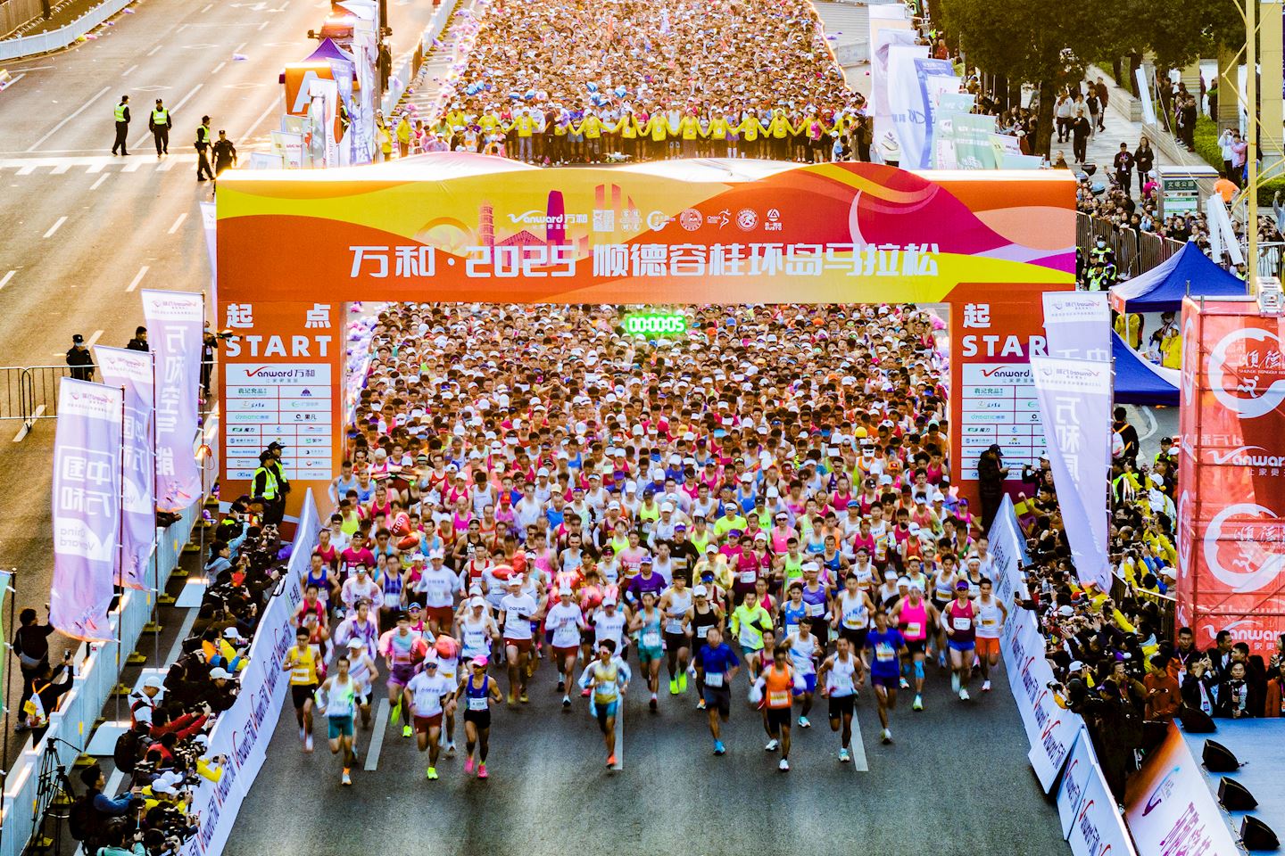 shunde ronggui round island marathon