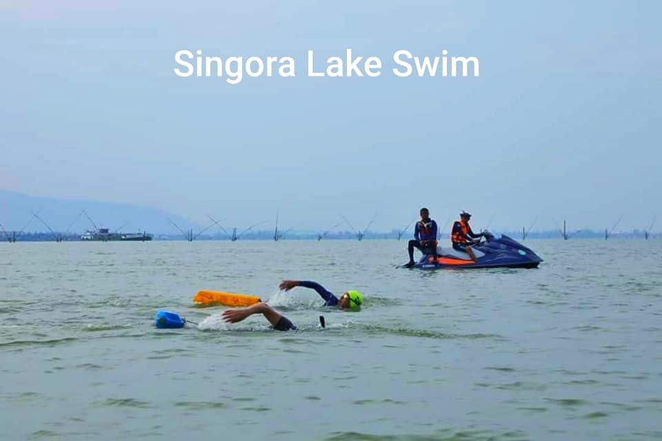 singora lake swim