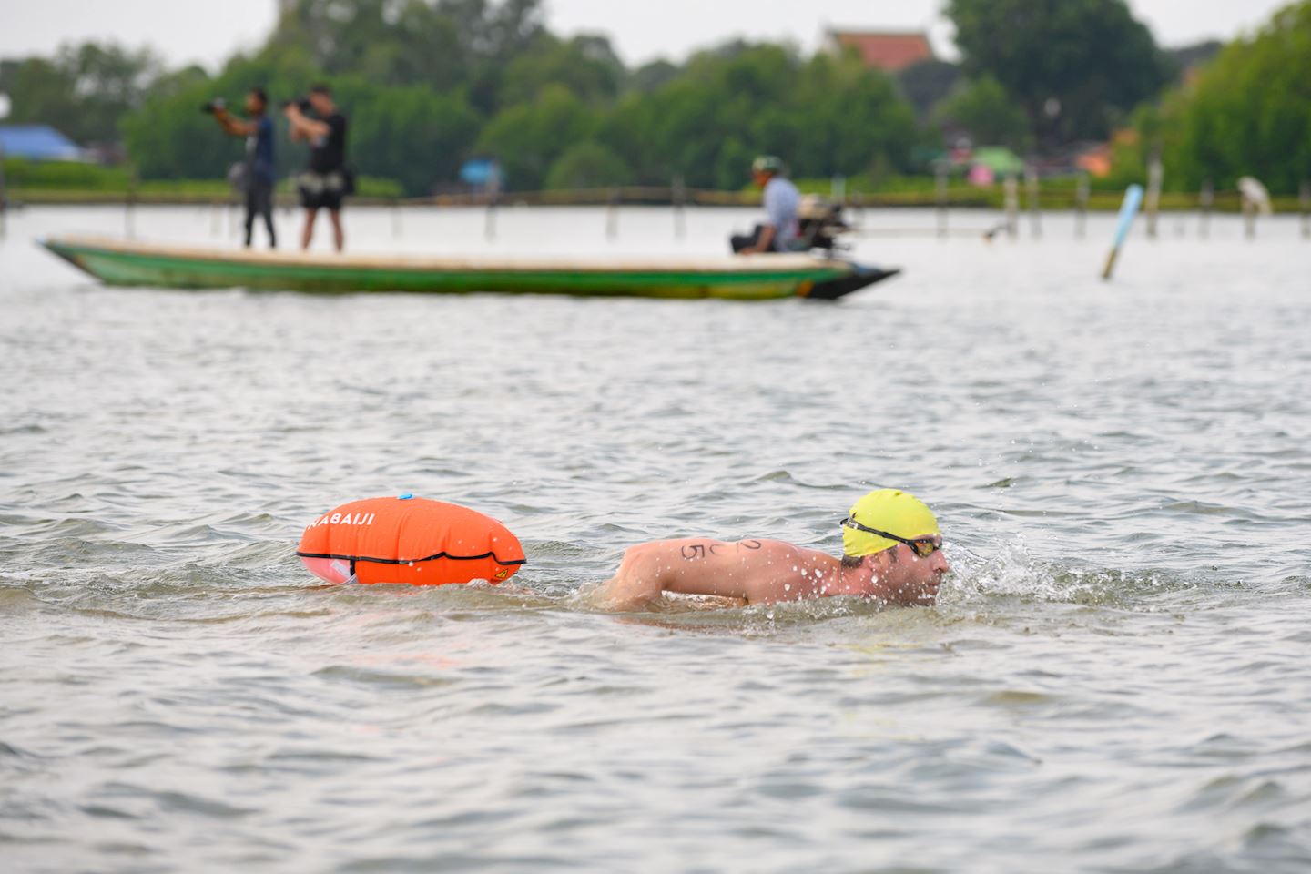 singora lake swim