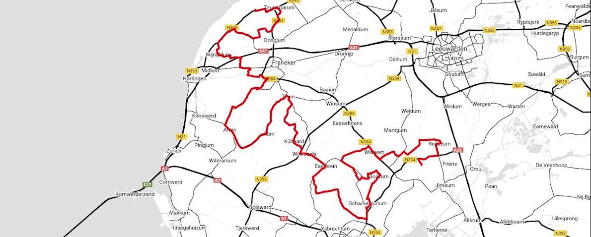 Slachtemarathon Route Map