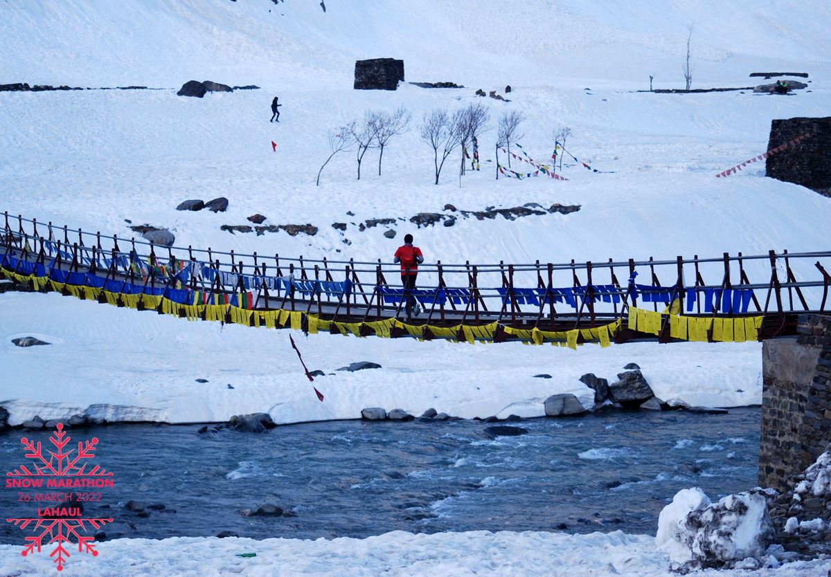 snow marathon lahaul