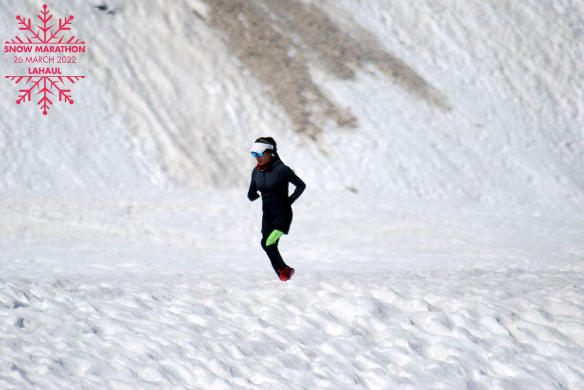 snow marathon lahaul