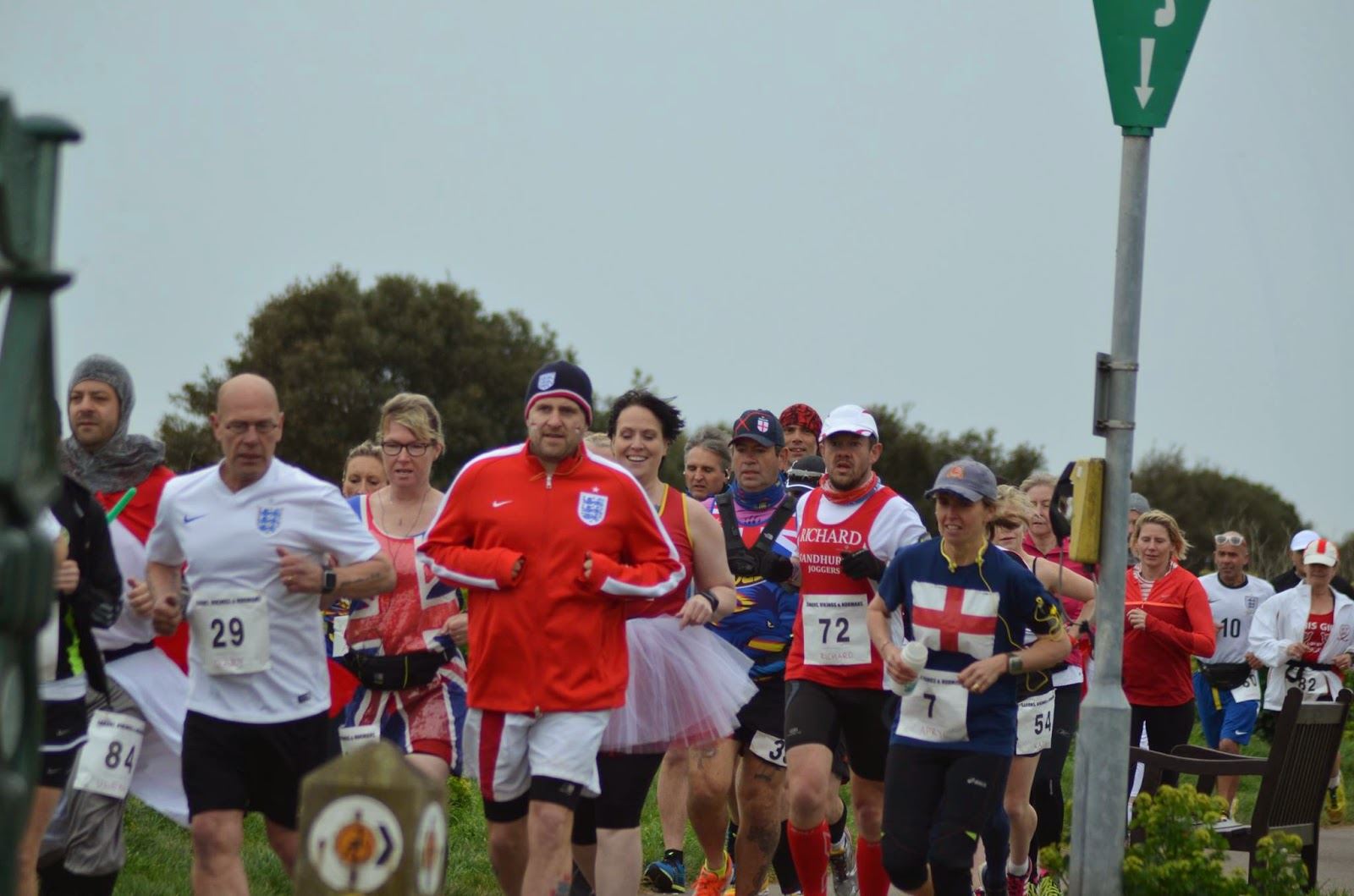 st georges day marathon