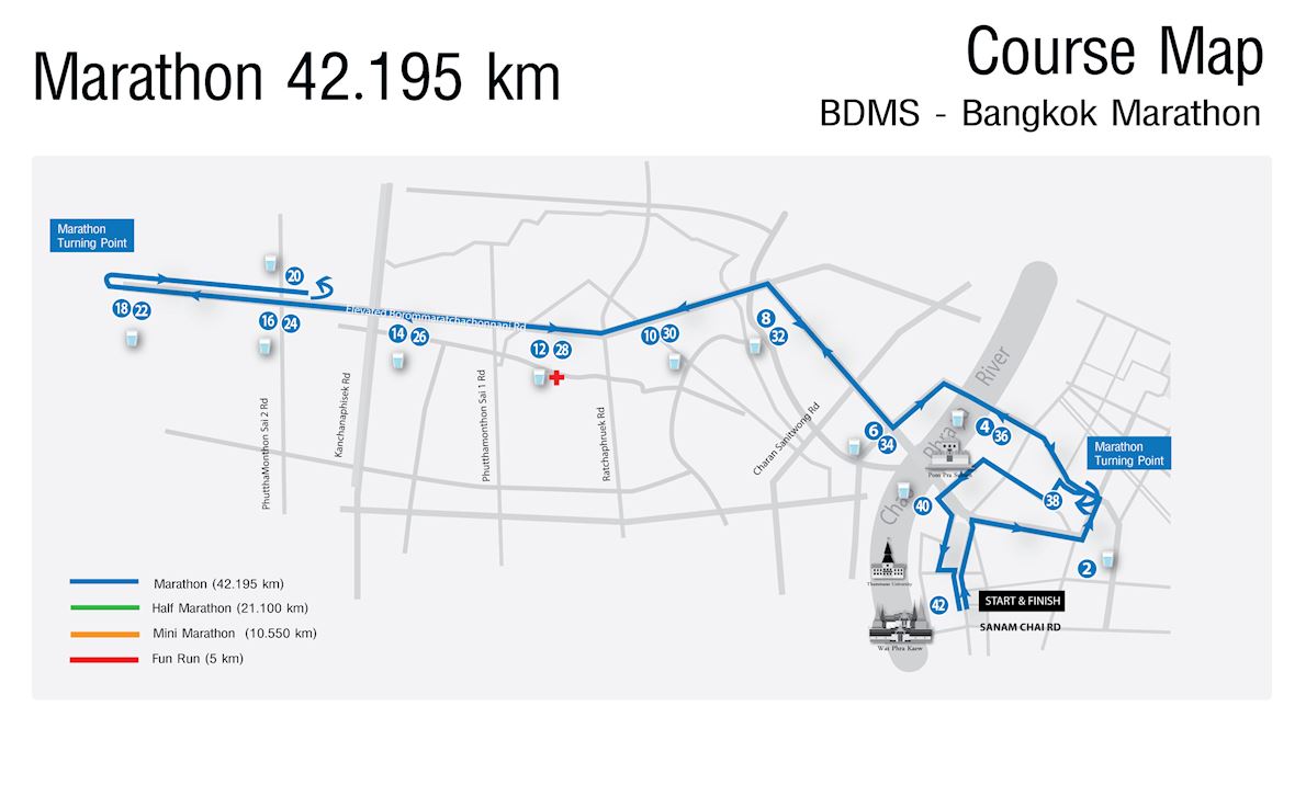 Bangkok Marathon, Nov 20 2022 World's Marathons