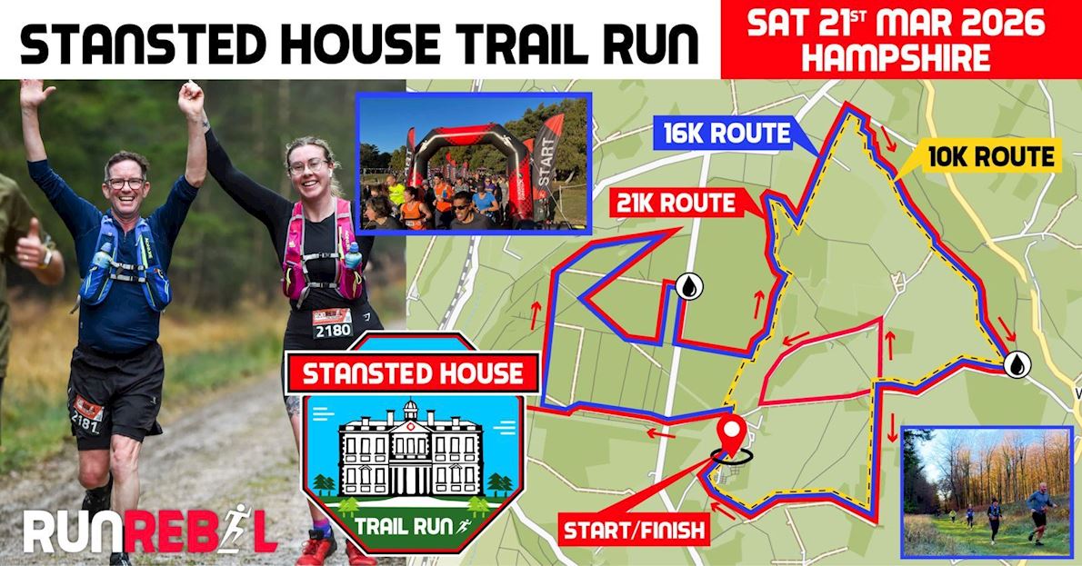 Stansted House Trail Run  Route Map