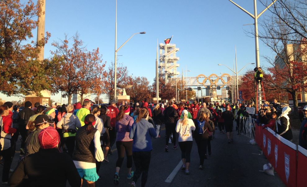 thanksgiving day half marathon