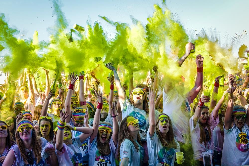 the color run oostende