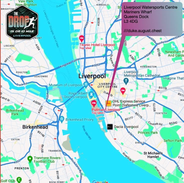 The Drop - Liverpool ITINERAIRE