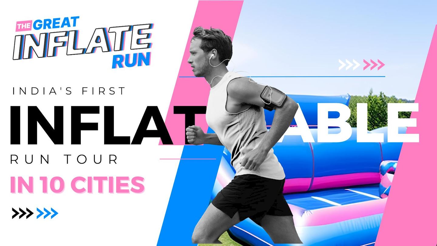 the great inflate run jaipur indias first inflatable 5k obstacle course