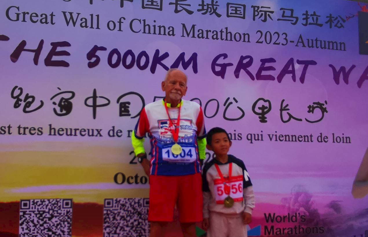 the great wall of china marathon autumn