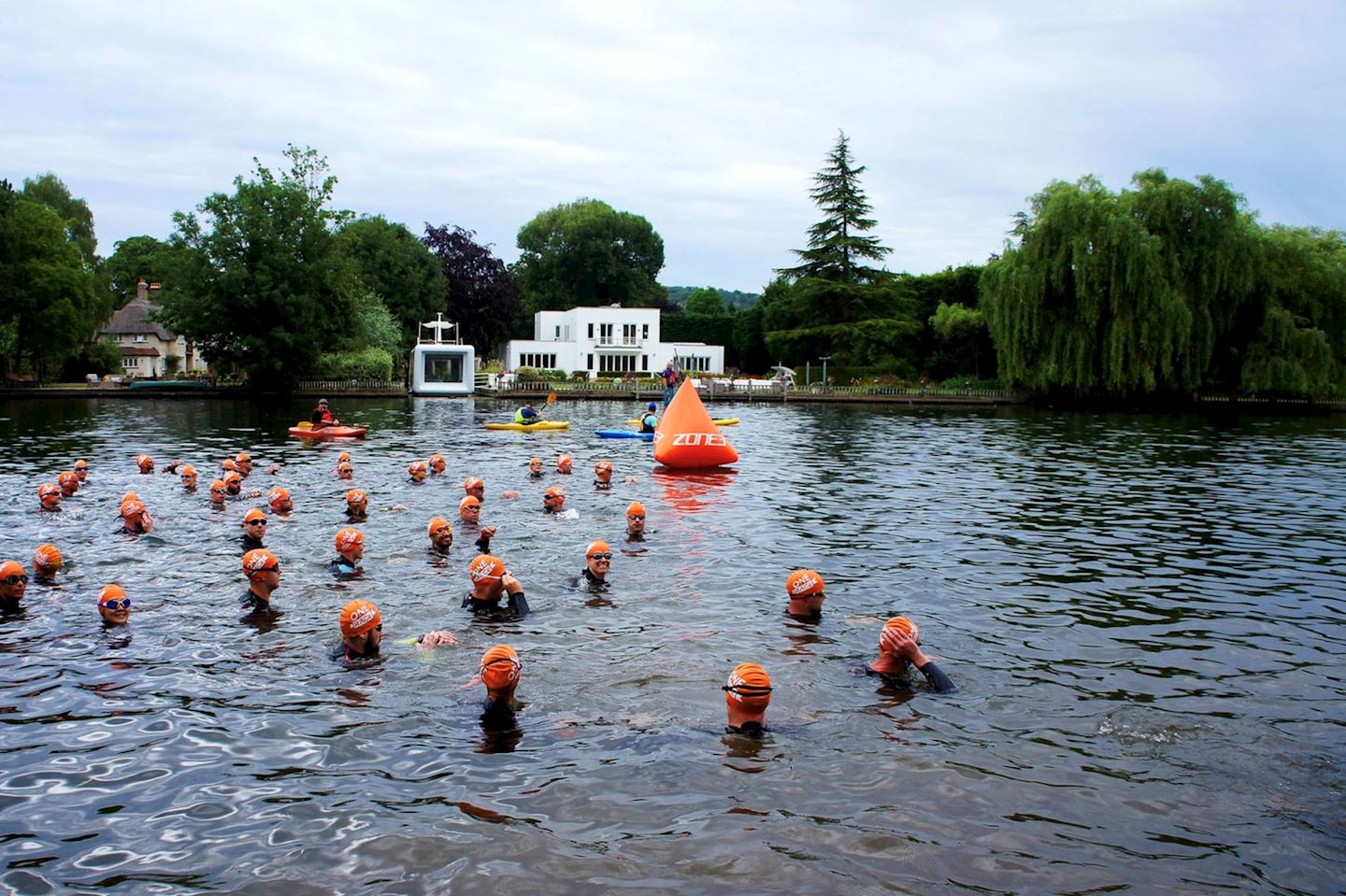 the one on the river marlow july